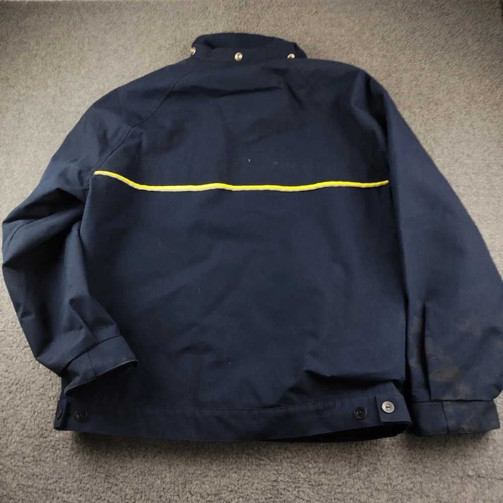 ActionWest Jacket Mens XLT Navy Blue FR Flame Resistant Coat